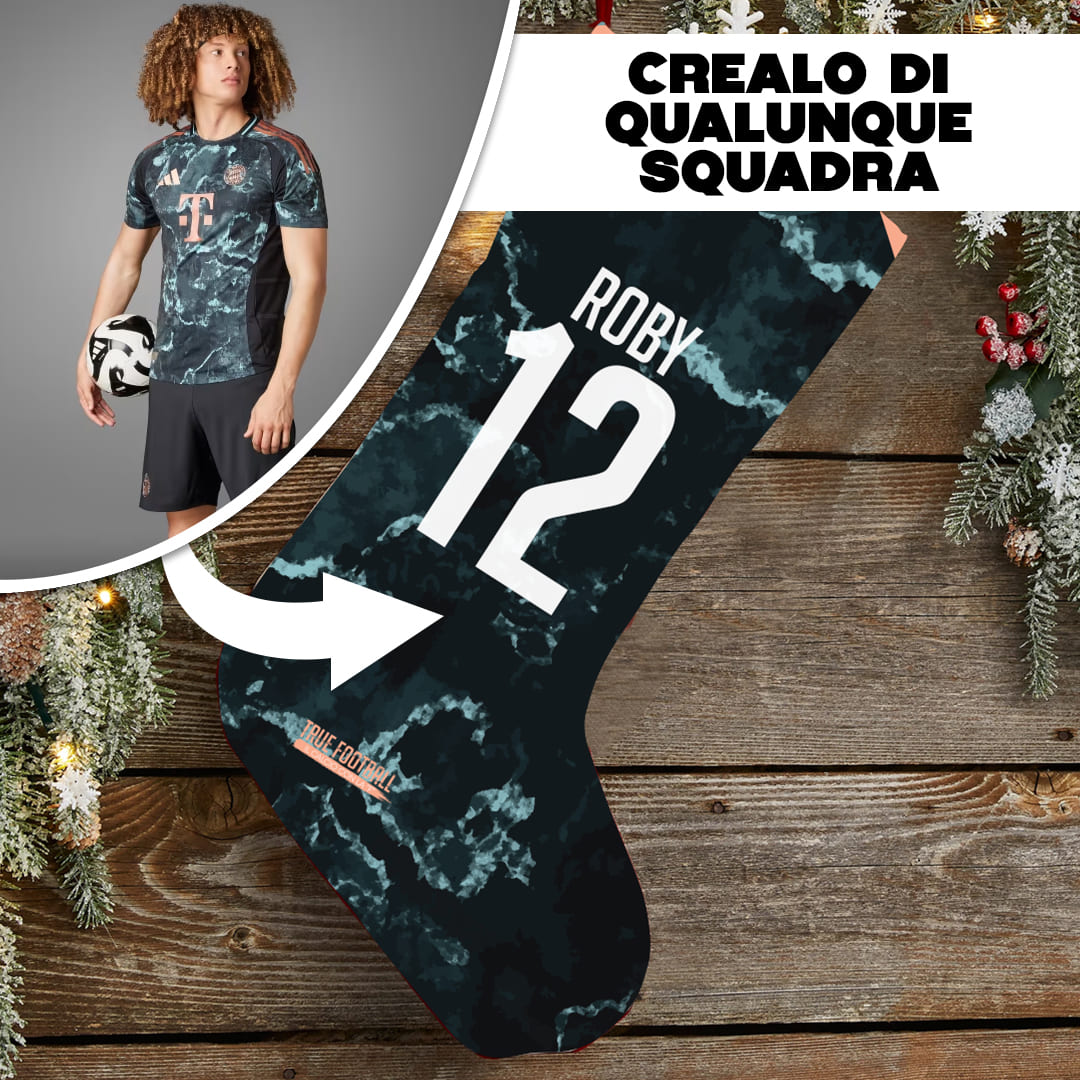 Calza Befana del Tifoso Personalizzata