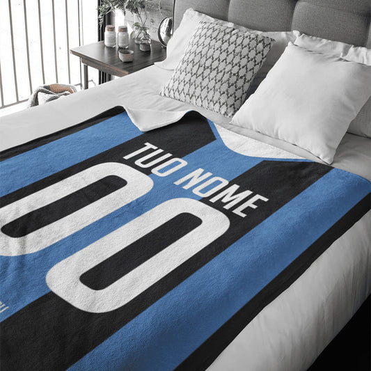 Coperta in Pile del Tifoso Personalizzata