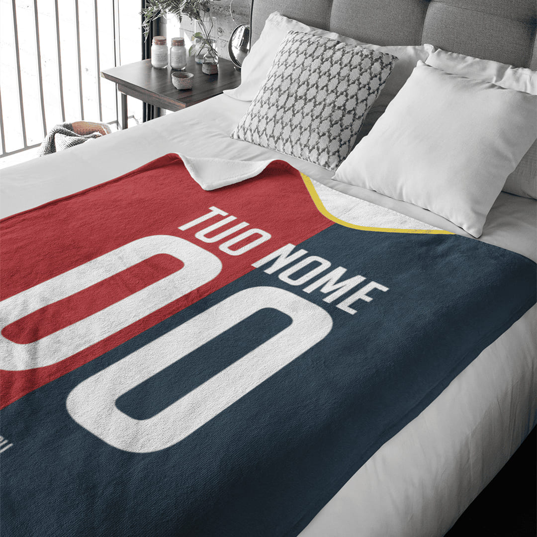 Coperta in Pile del Tifoso Personalizzata