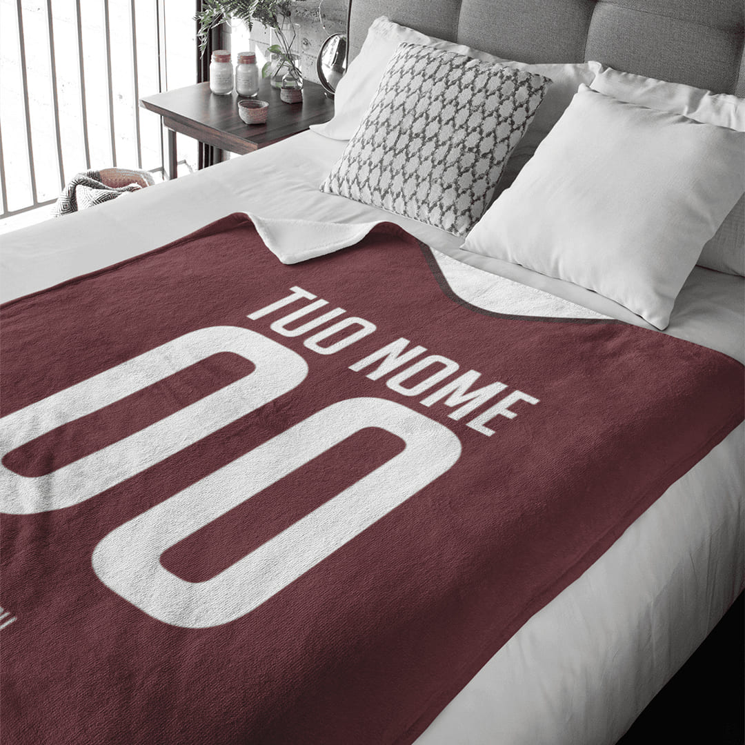 Coperta in Pile del Tifoso Personalizzata
