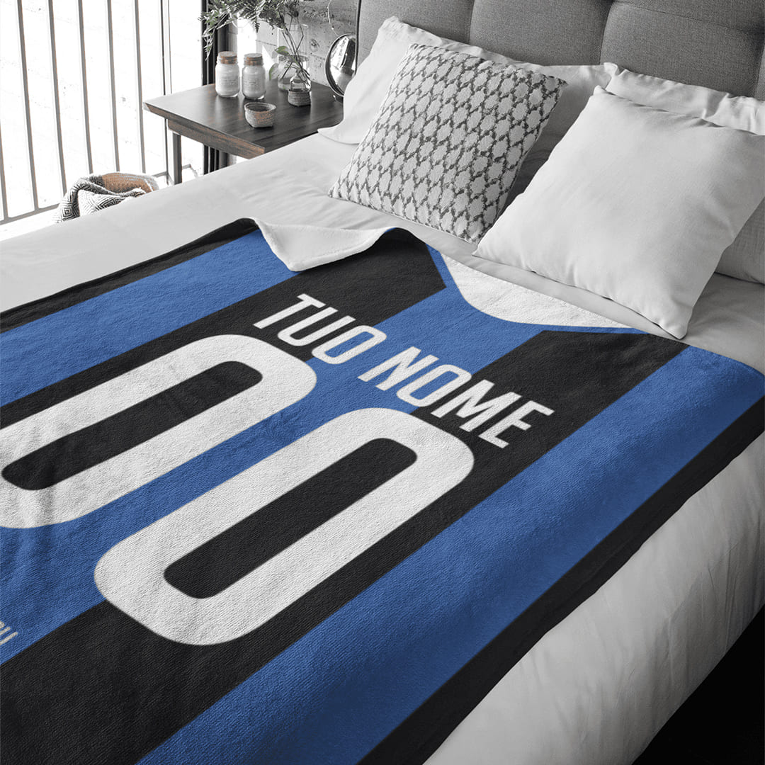 Coperta in Pile del Tifoso Personalizzata