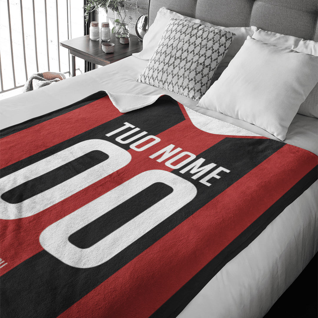 Coperta in Pile del Tifoso Personalizzata