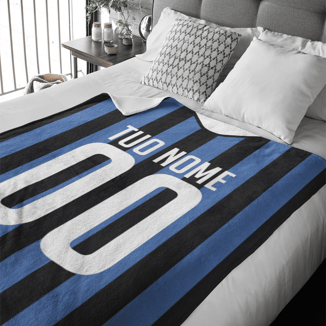 Coperta in Pile del Tifoso Personalizzata