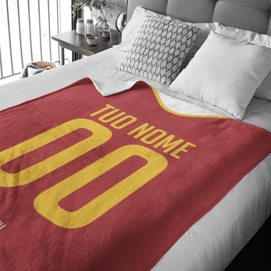 Coperta in Pile del Tifoso Personalizzata