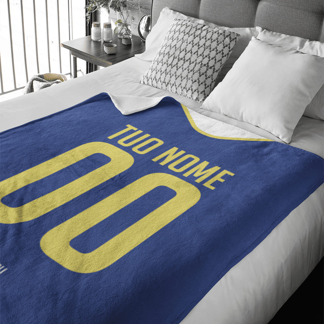 Coperta in Pile del Tifoso Personalizzata