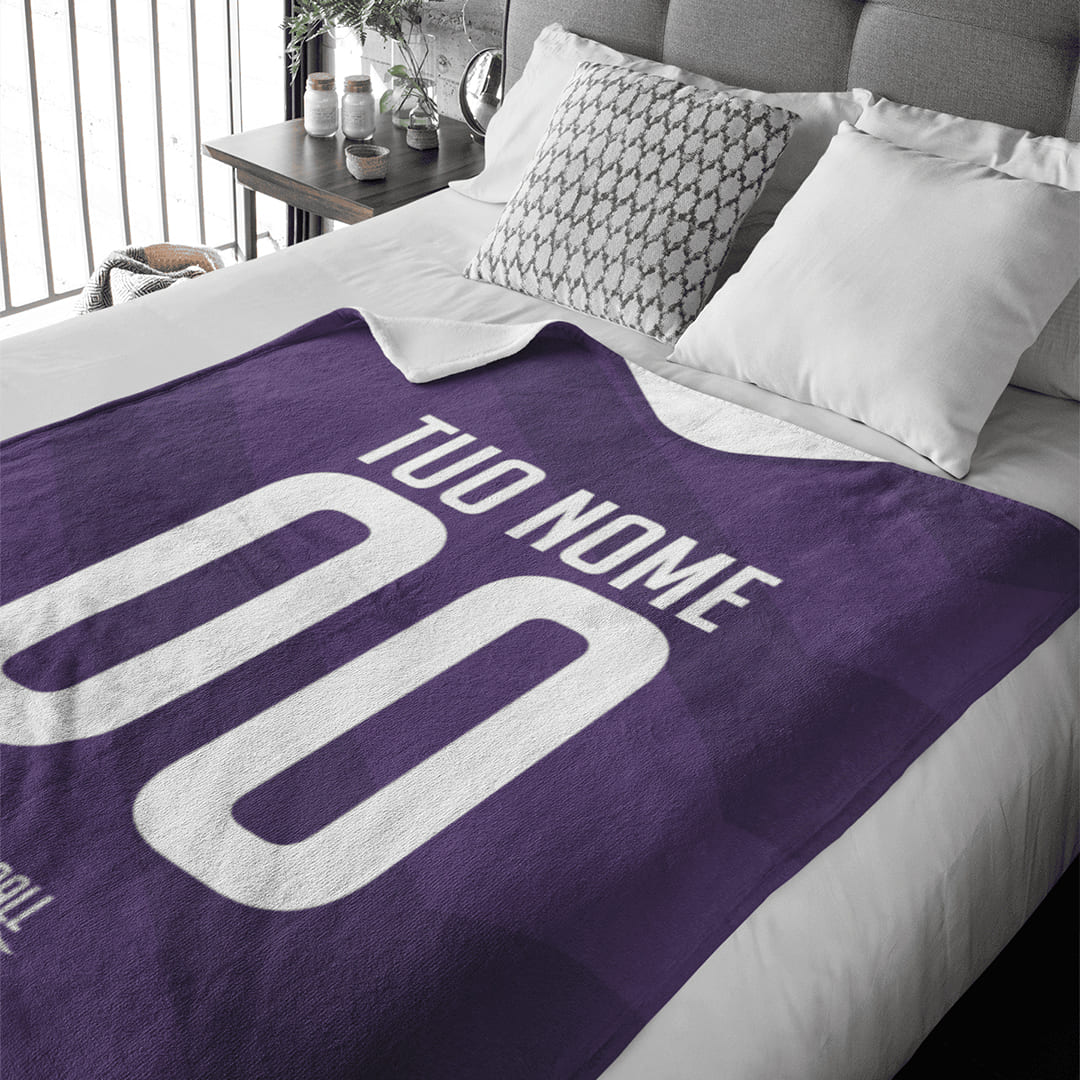 Coperta in Pile del Tifoso Personalizzata