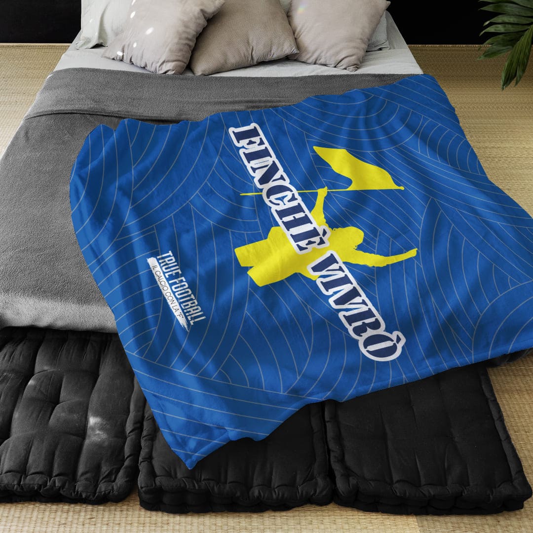 Coperta in Pile del Tifoso "Finché Vivrò"