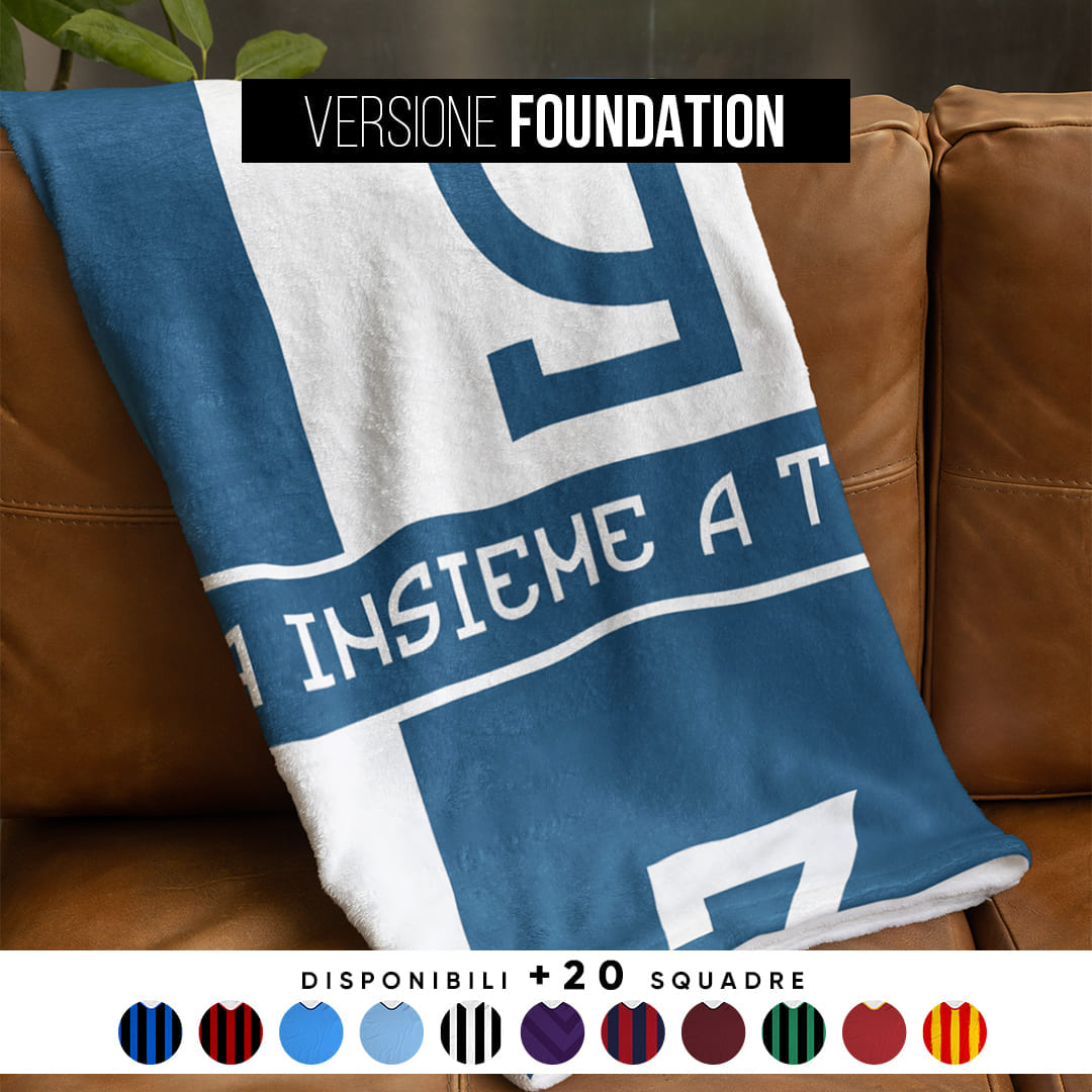 Coperta in Pile del Tifoso "Foundation"