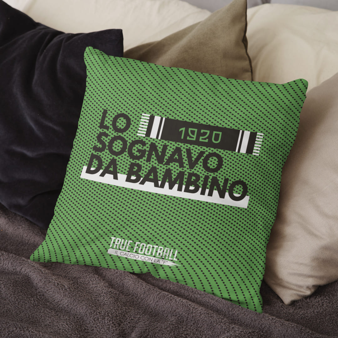 Cuscino del Tifoso "Lo Sognavo Da Bambino"