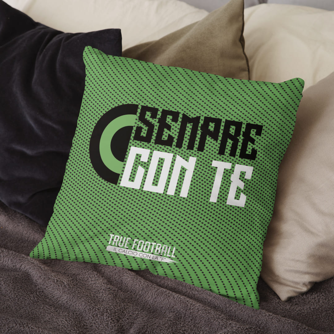 Cuscino del Tifoso "Sempre Con Te"