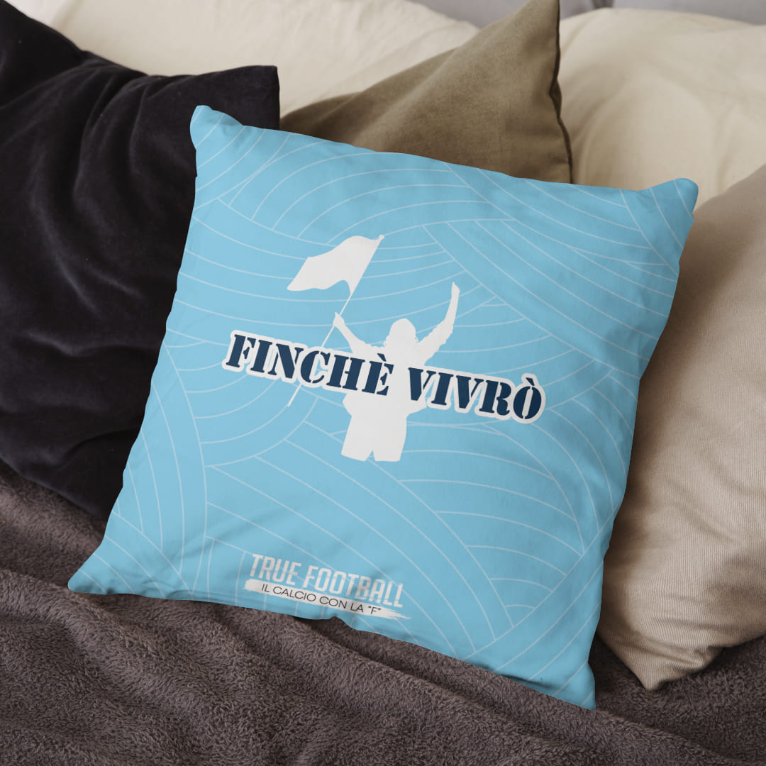 Cuscino del Tifoso "Finchè Vivrò"