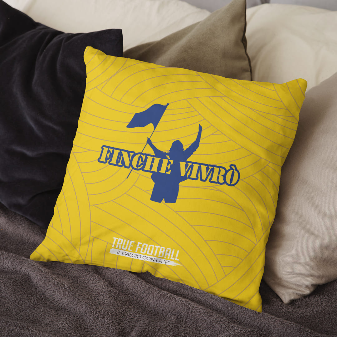 Cuscino del Tifoso "Finchè Vivrò"