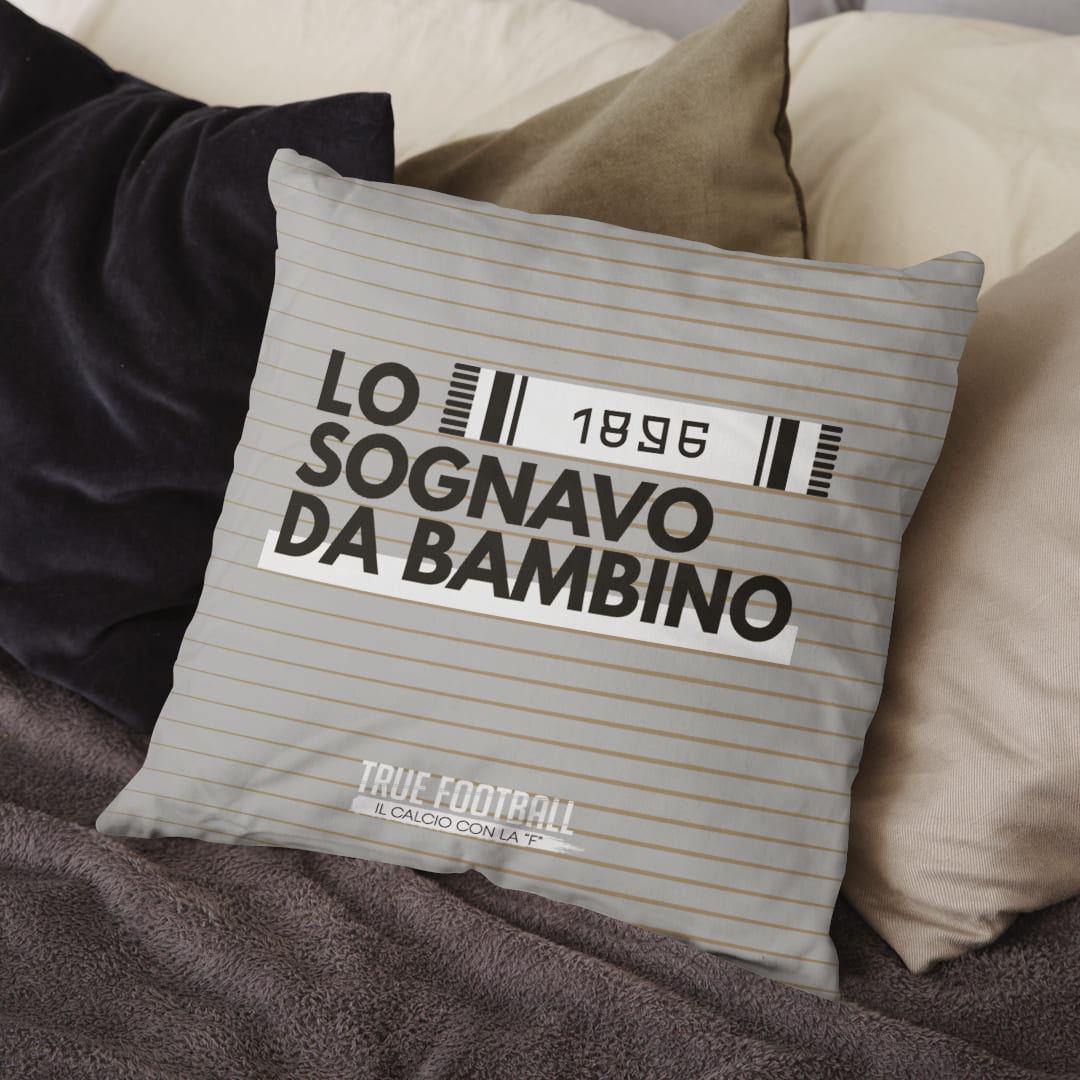 Cuscino del Tifoso "Lo Sognavo Da Bambino"