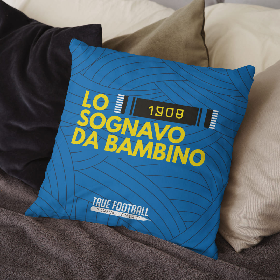Cuscino del Tifoso "Lo Sognavo Da Bambino"