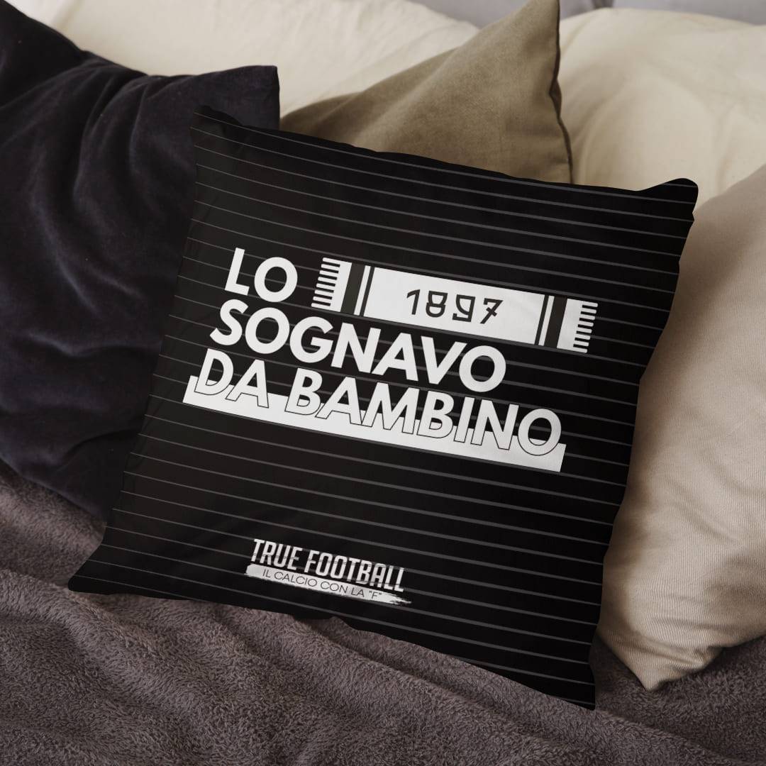 Cuscino del Tifoso "Lo Sognavo Da Bambino"