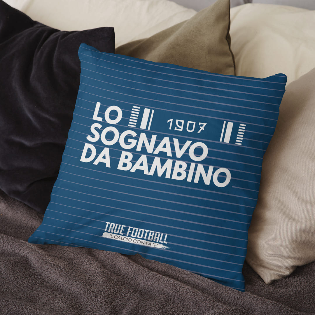 Cuscino del Tifoso "Lo Sognavo Da Bambino"