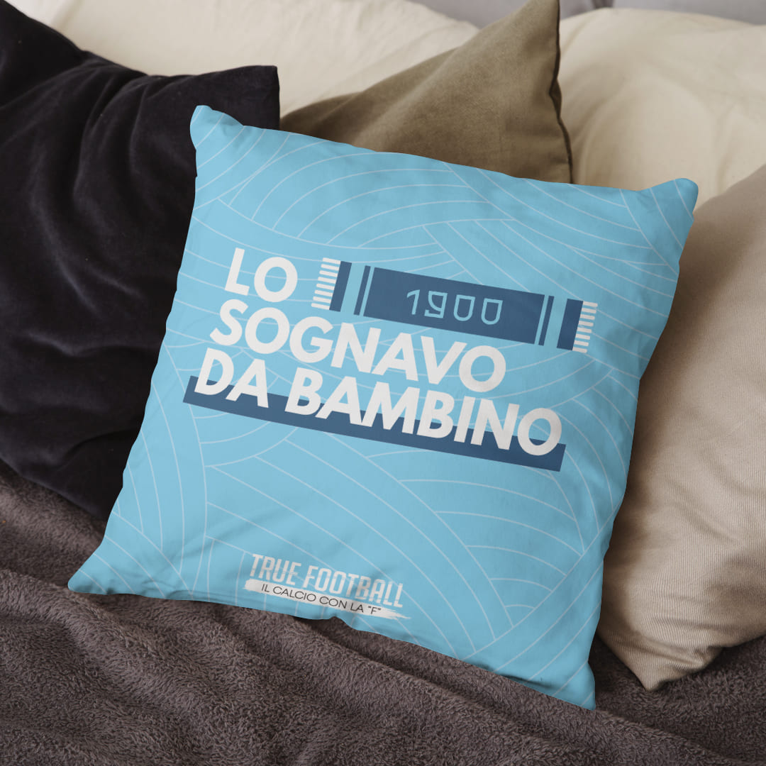 Cuscino del Tifoso "Lo Sognavo Da Bambino"