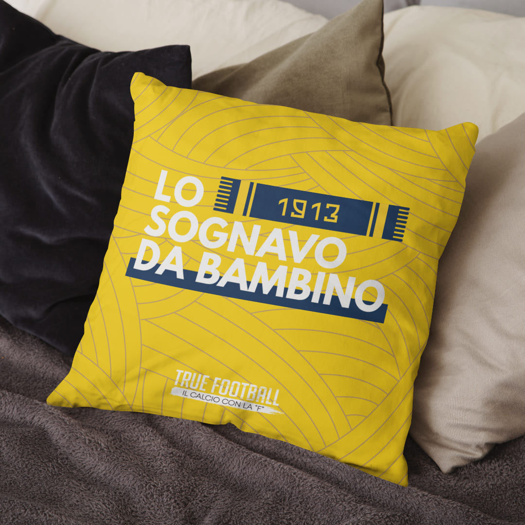 Cuscino del Tifoso "Lo Sognavo Da Bambino"