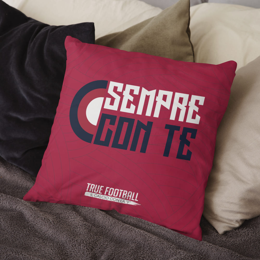 Cuscino del Tifoso "Sempre Con Te"