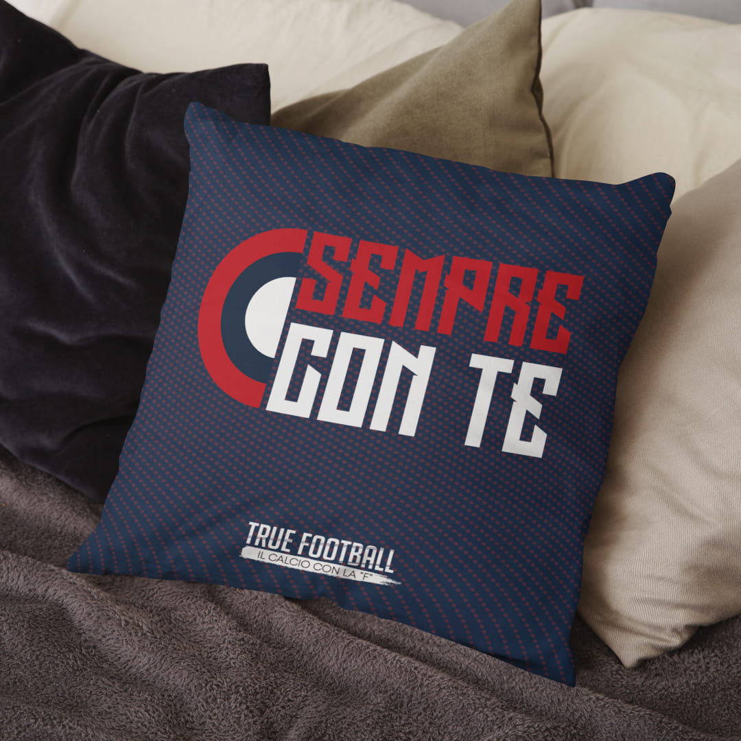 Cuscino del Tifoso "Sempre Con Te"