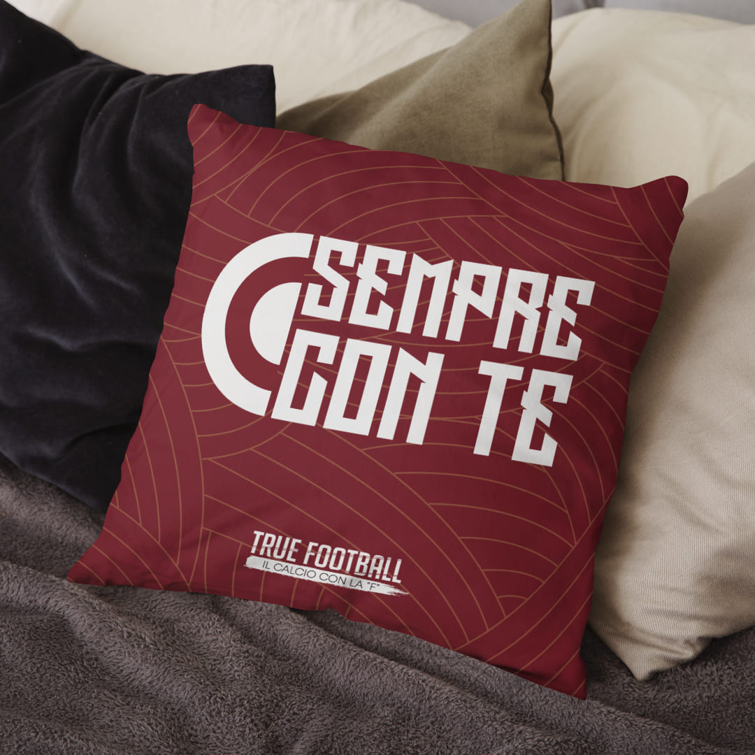Cuscino del Tifoso "Sempre Con Te"