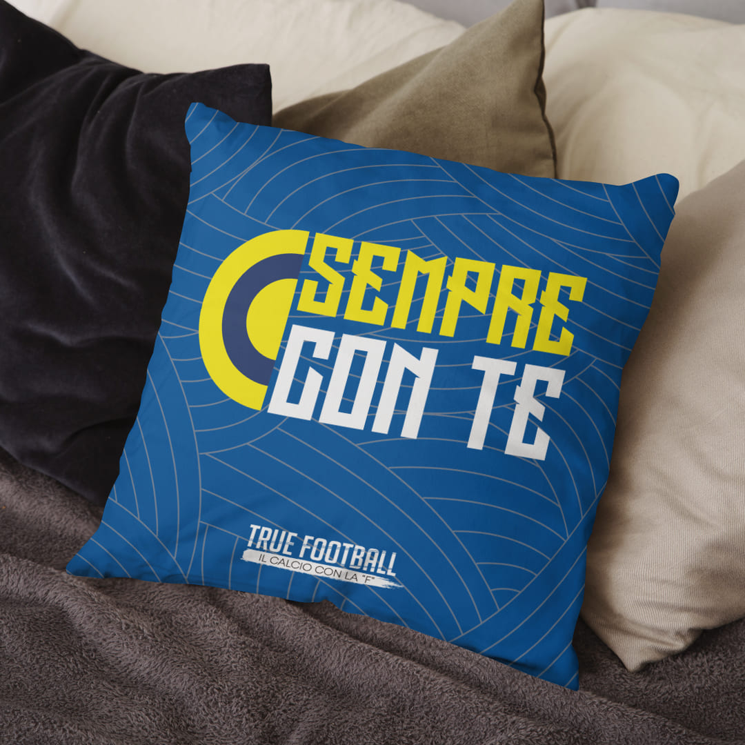 Cuscino del Tifoso "Sempre Con Te"