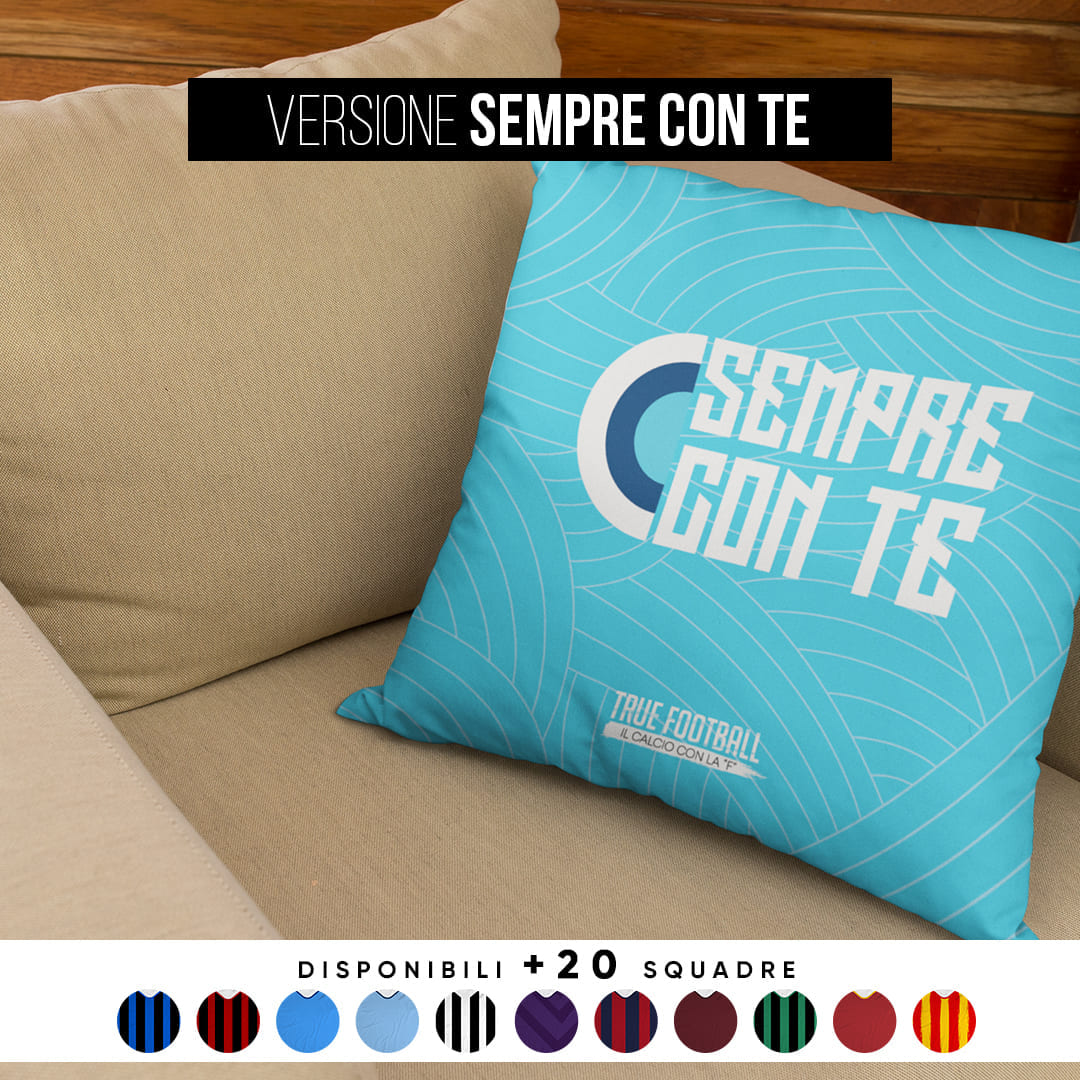 Cuscino del Tifoso "Sempre Con Te"