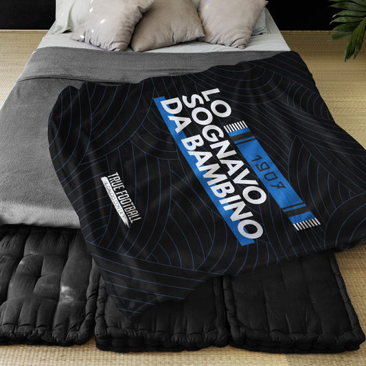 Coperta in Pile del Tifoso "Lo Sognavo Da Bambino"