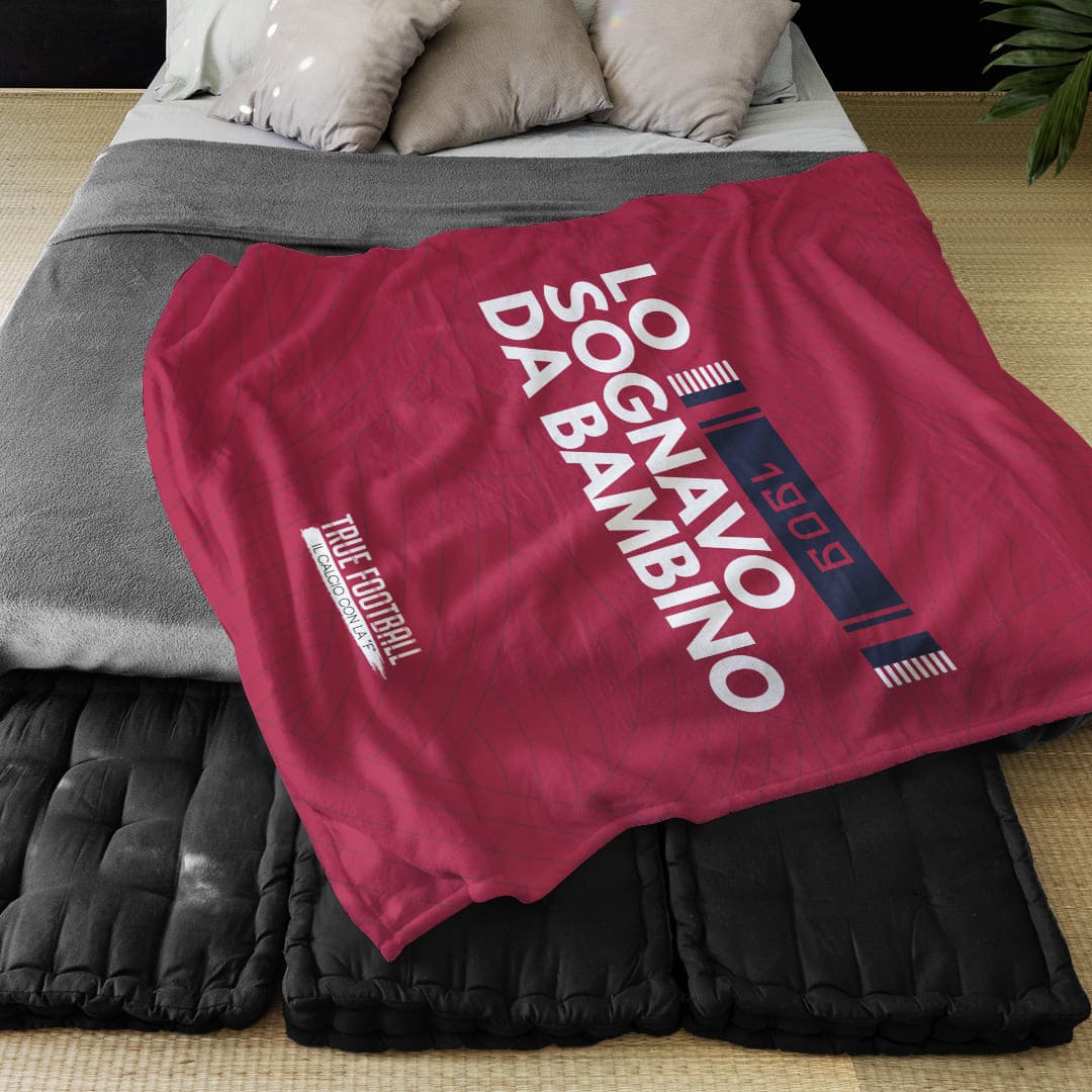 Coperta in Pile del Tifoso "Lo Sognavo Da Bambino"