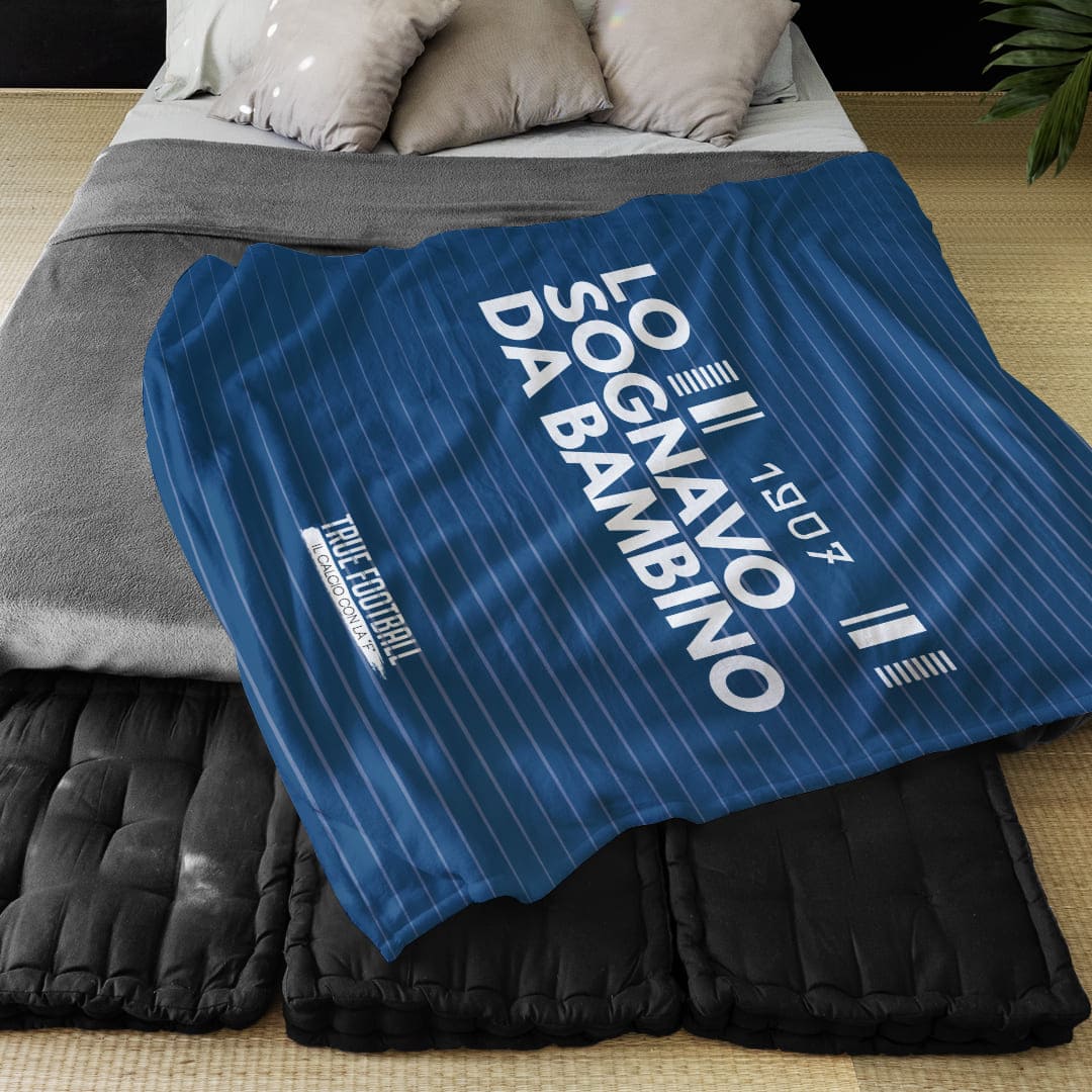 Coperta in Pile del Tifoso "Lo Sognavo Da Bambino"