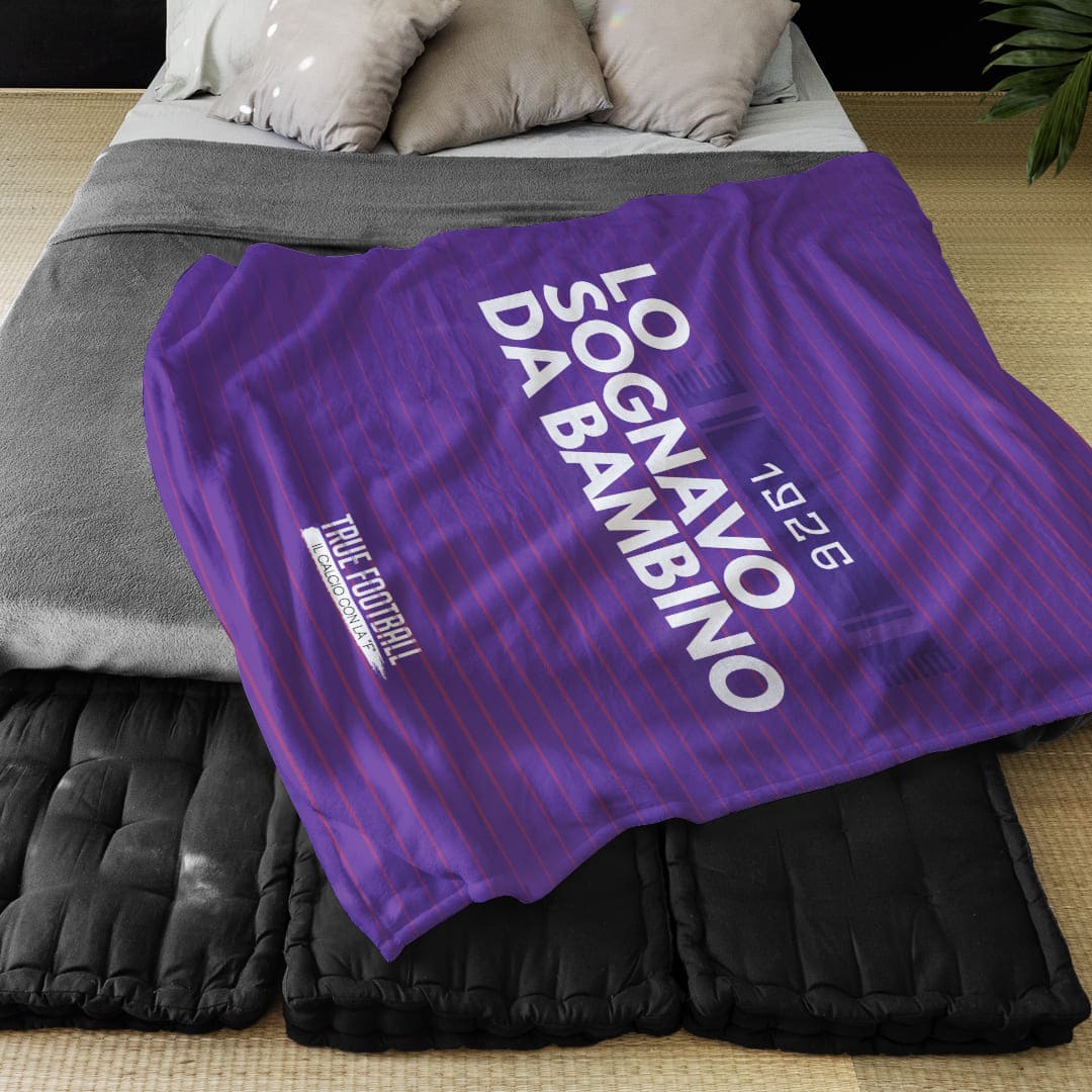 Coperta in Pile del Tifoso "Lo Sognavo Da Bambino"