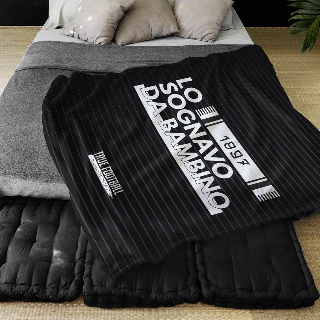 Coperta in Pile del Tifoso "Lo Sognavo Da Bambino"