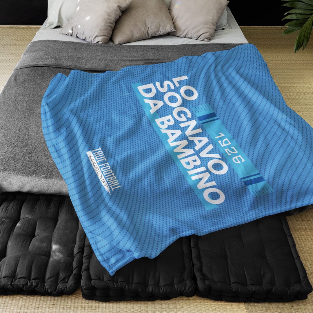 Coperta in Pile del Tifoso "Lo Sognavo Da Bambino"