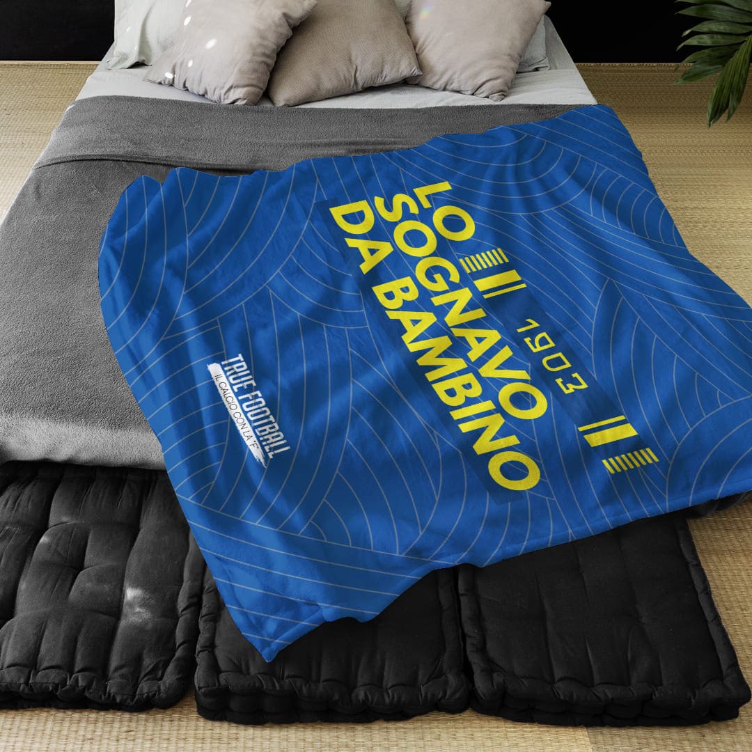 Coperta in Pile del Tifoso "Lo Sognavo Da Bambino"