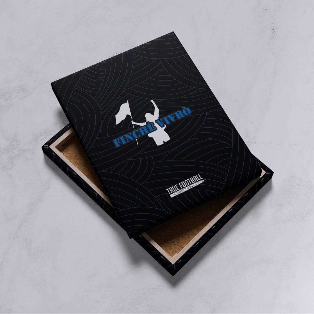 Quadro del Tifoso "Finché Vivrò"