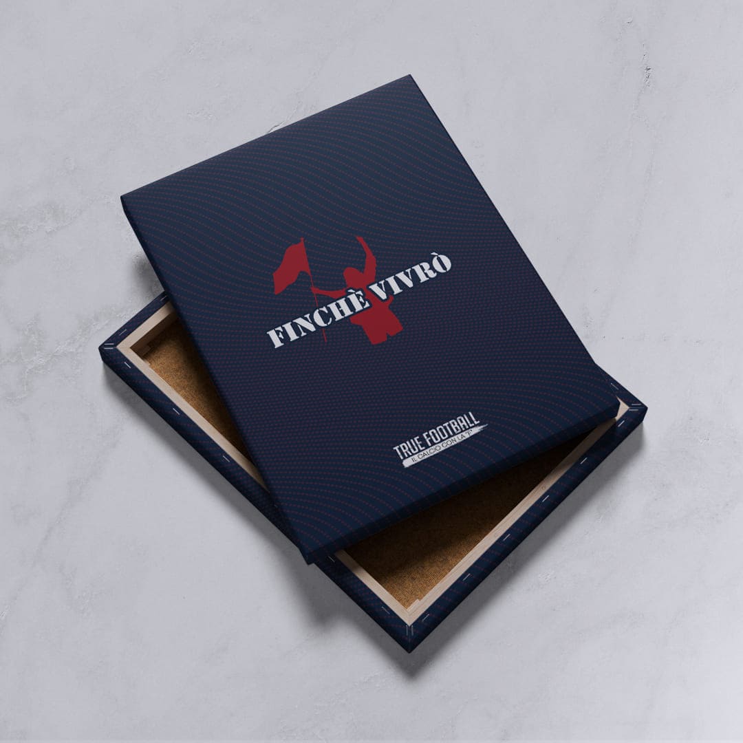 Quadro del Tifoso "Finché Vivrò"