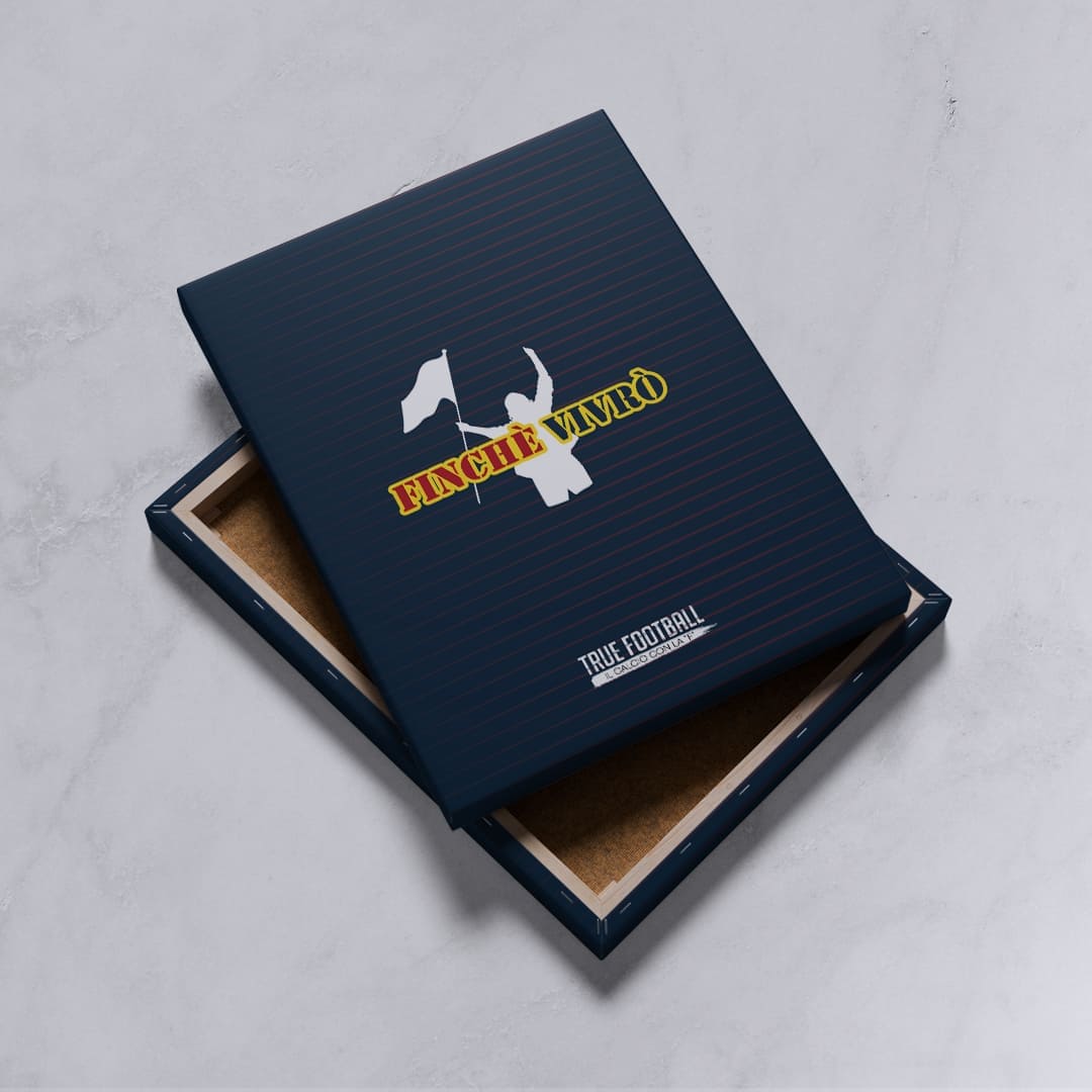 Quadro del Tifoso "Finché Vivrò"