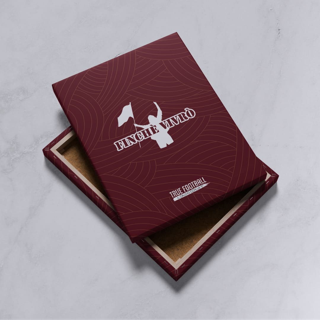 Quadro del Tifoso "Finché Vivrò"