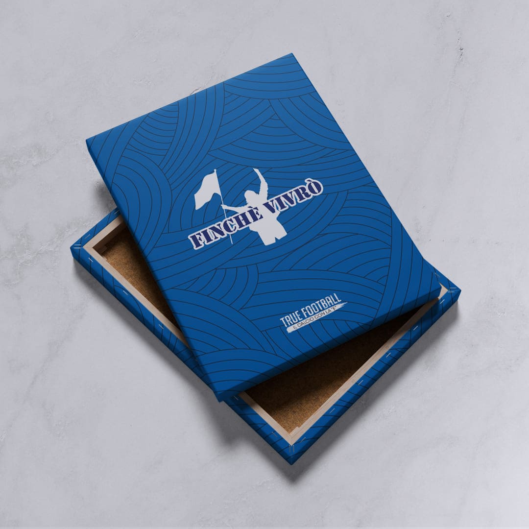 Quadro del Tifoso "Finché Vivrò"