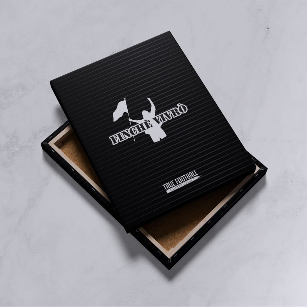 Quadro del Tifoso "Finché Vivrò"