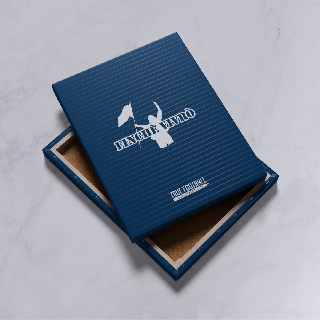 Quadro del Tifoso "Finché Vivrò"