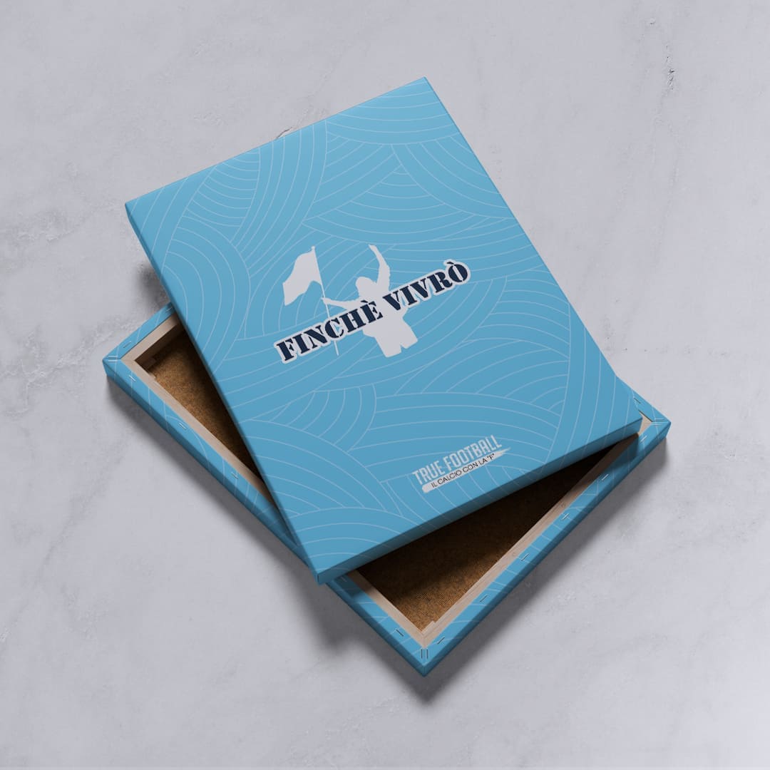 Quadro del Tifoso "Finché Vivrò"