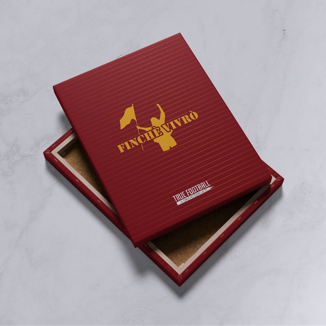 Quadro del Tifoso "Finché Vivrò"