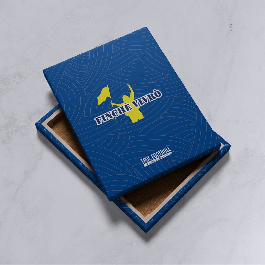 Quadro del Tifoso "Finché Vivrò"