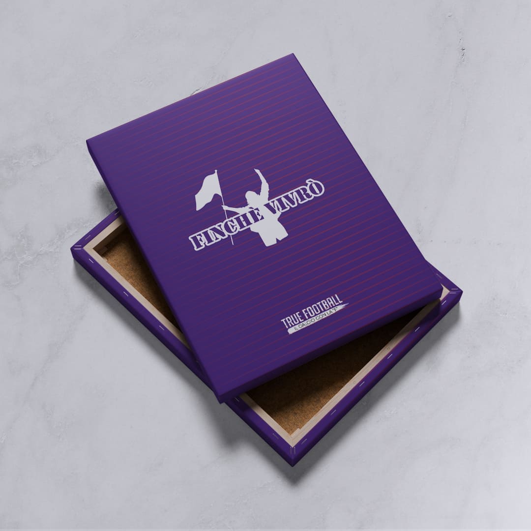 Quadro del Tifoso "Finché Vivrò"