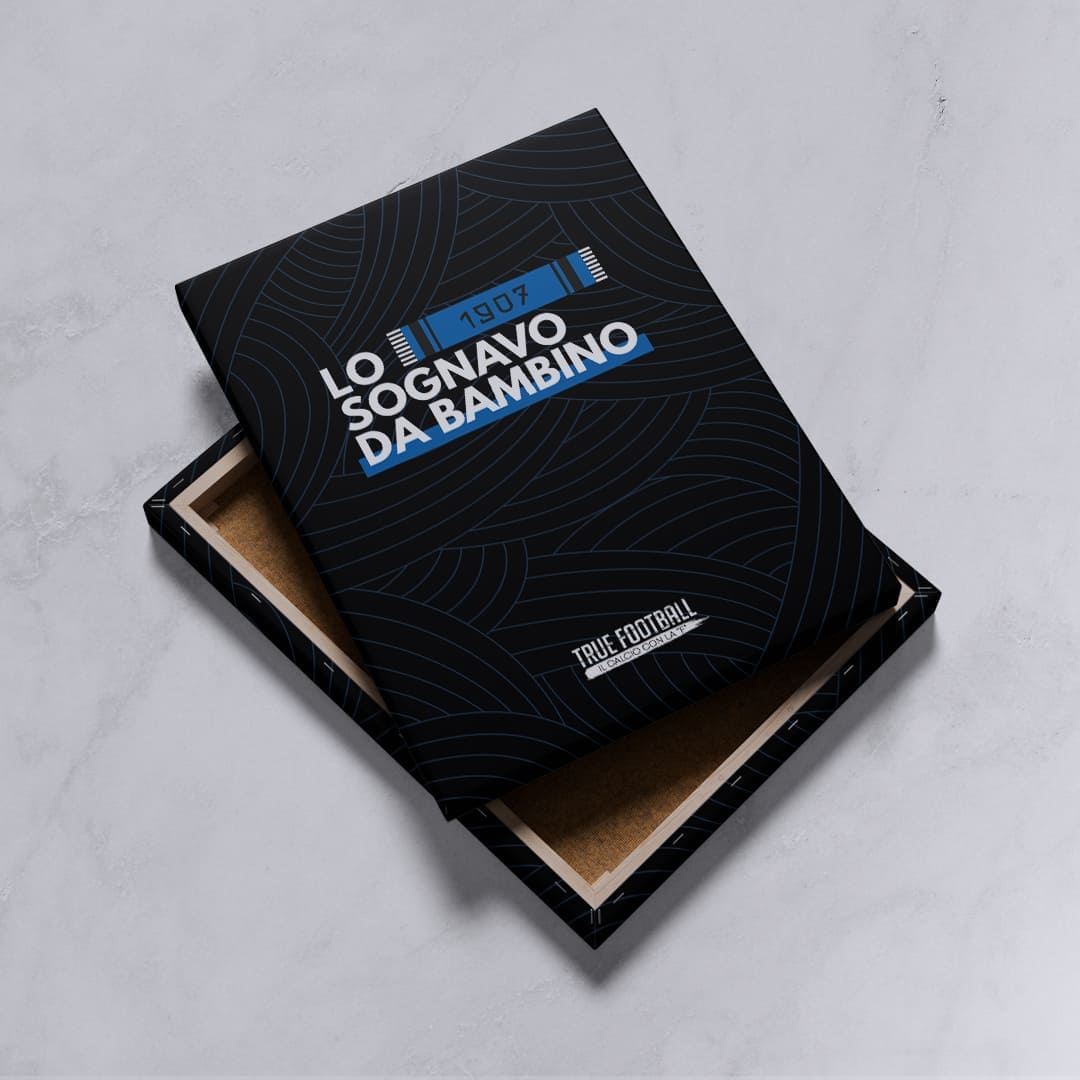 Quadro del Tifoso "Lo Sognavo da Bambino"