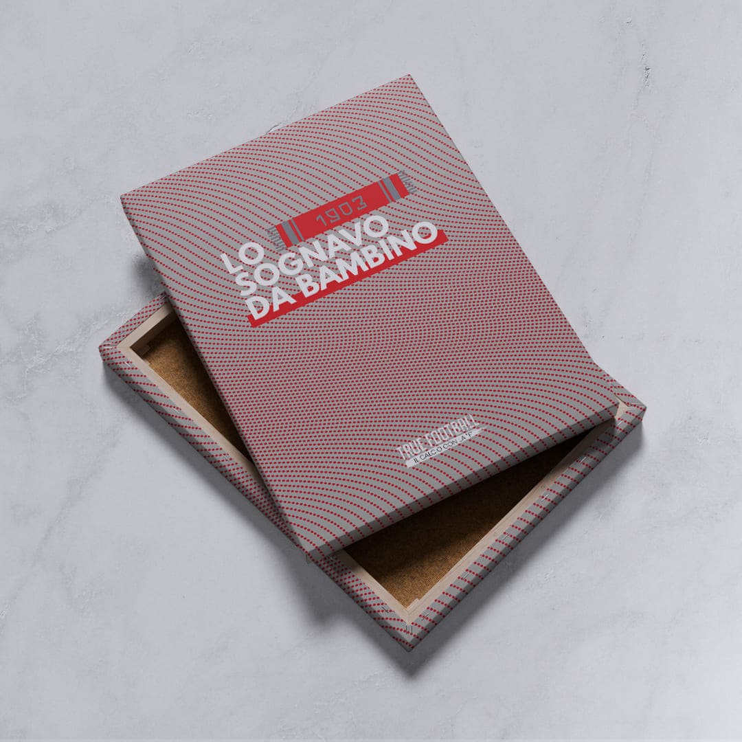 Quadro del Tifoso "Lo Sognavo da Bambino"