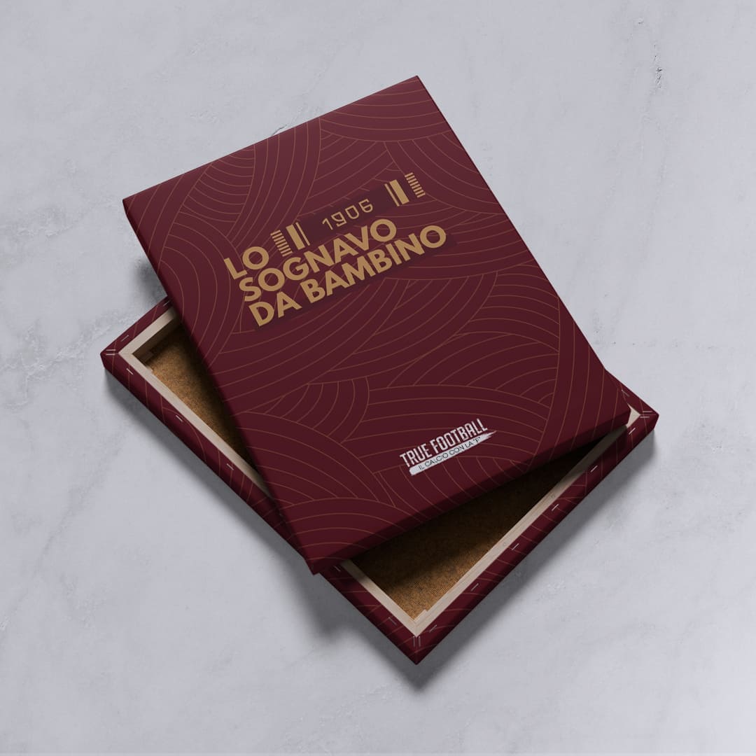 Quadro del Tifoso "Lo Sognavo da Bambino"