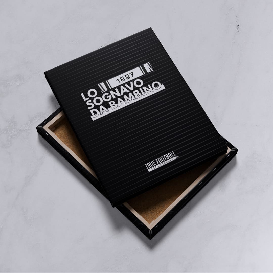 Quadro del Tifoso "Lo Sognavo da Bambino"