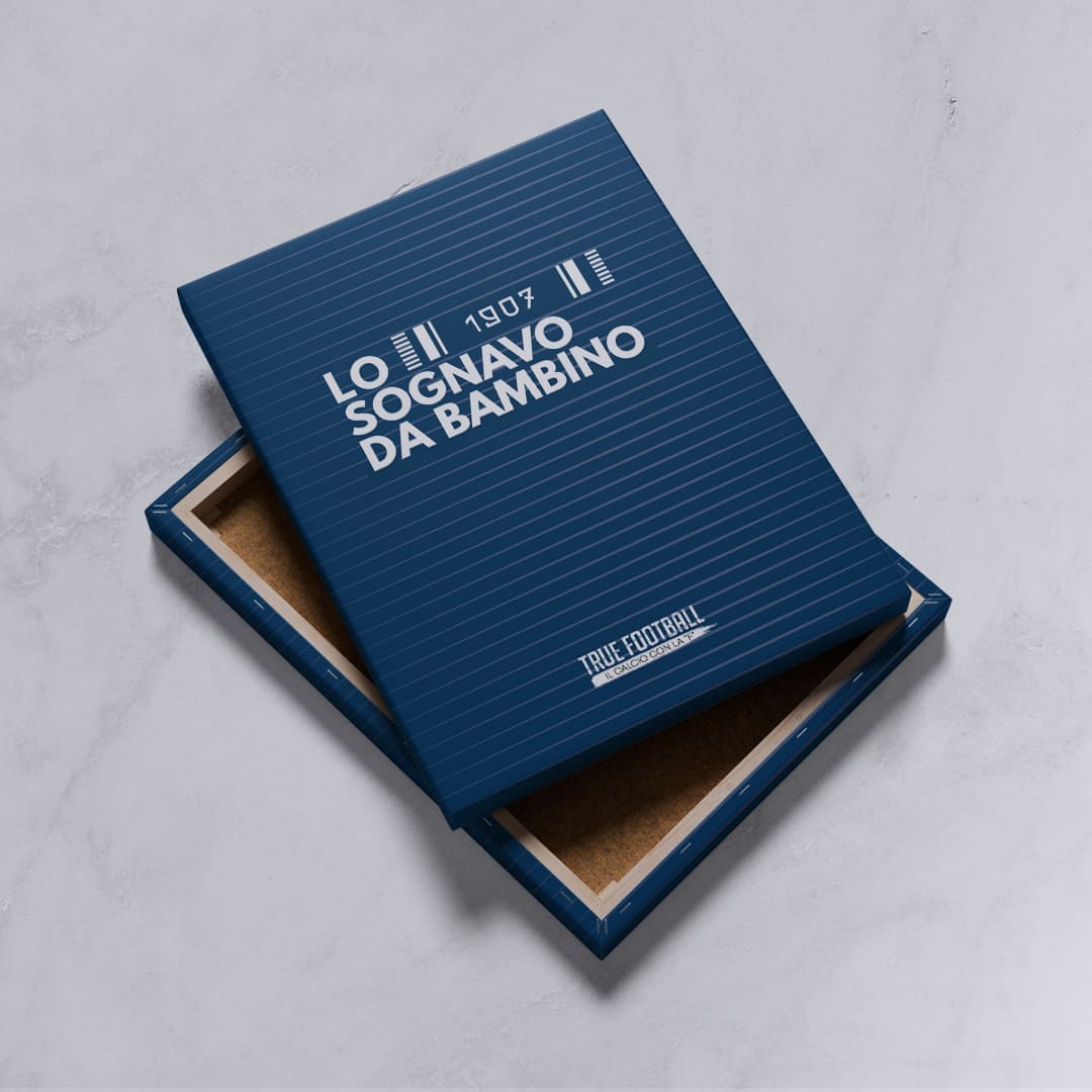 Quadro del Tifoso "Lo Sognavo da Bambino"